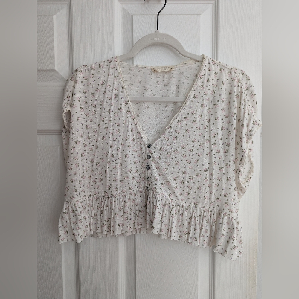 Lucky Brand crop top